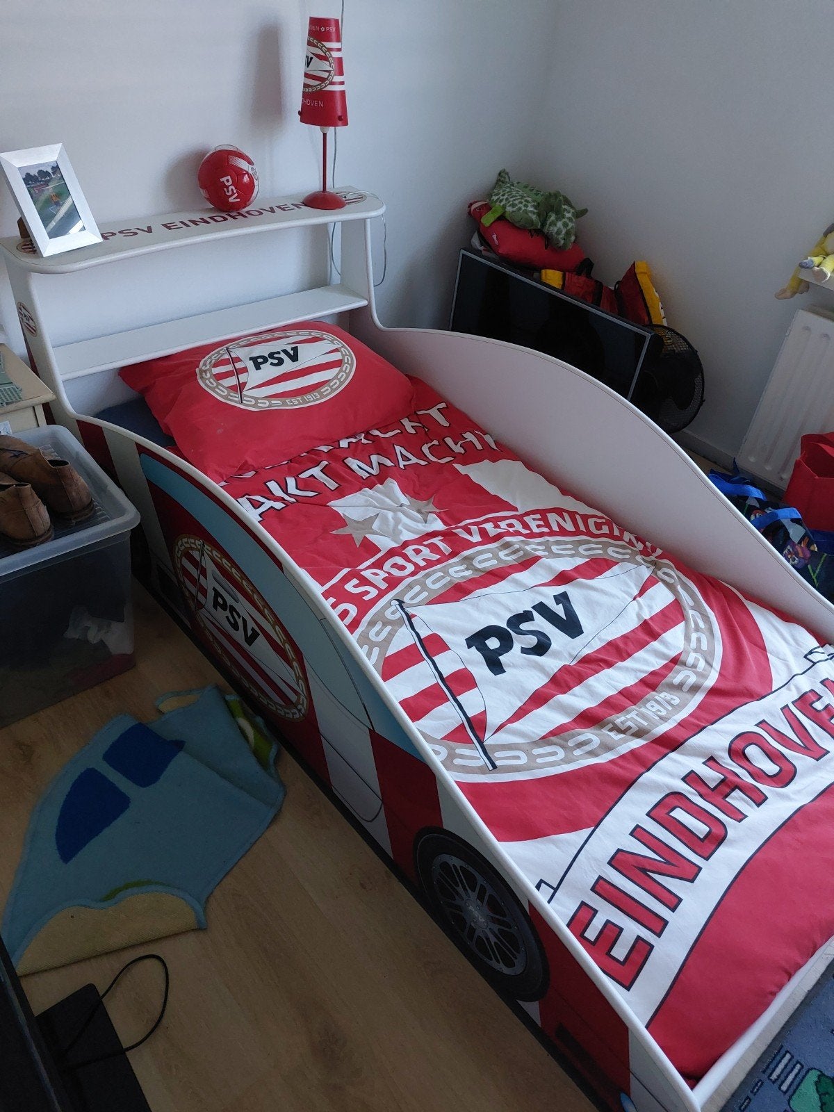 psv bed+ Fan artikelen, Ophalen, Eenpersoons
