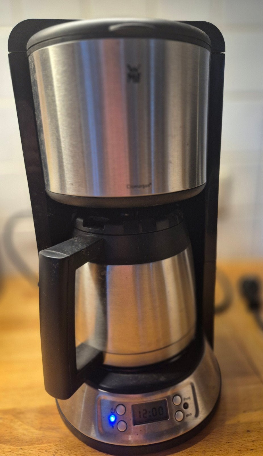 WMF koffiezetapparaat met thermoskan, 10 kopjes of meer, Ophalen of Verzenden, Koffiemachine