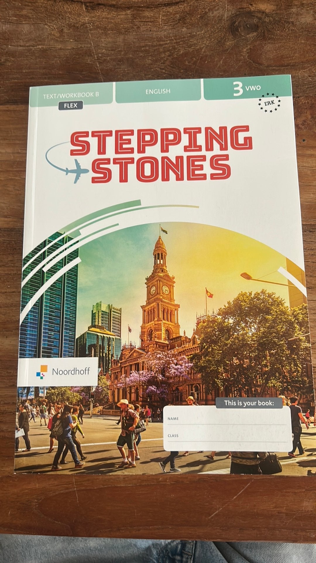 2x Stepping stones Engels 3VWO, Ophalen, Zo goed als nieuw, HAVO, Engels