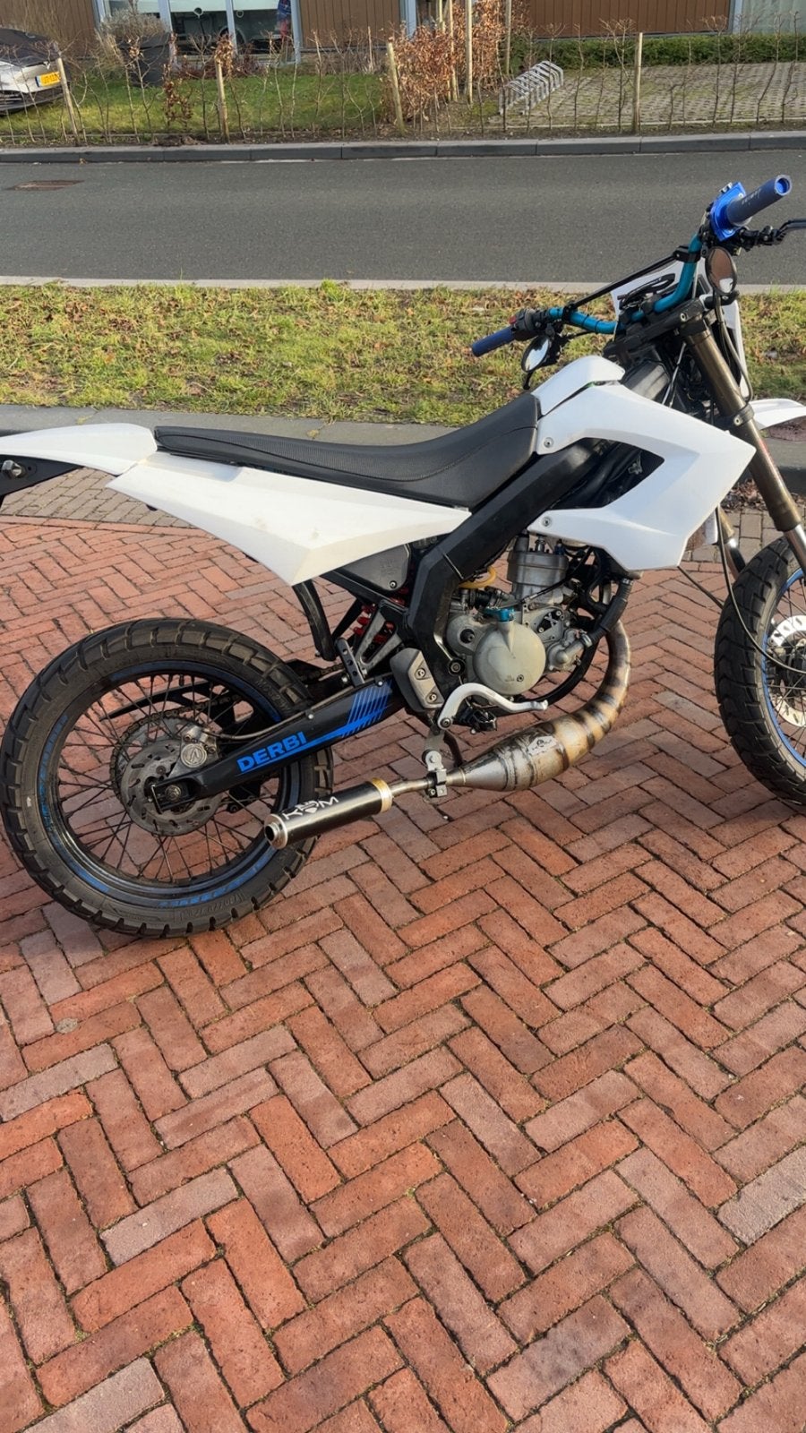Krm 70/80 derbi/am6, Ophalen of Verzenden, Zo goed als nieuw, Uitlaat