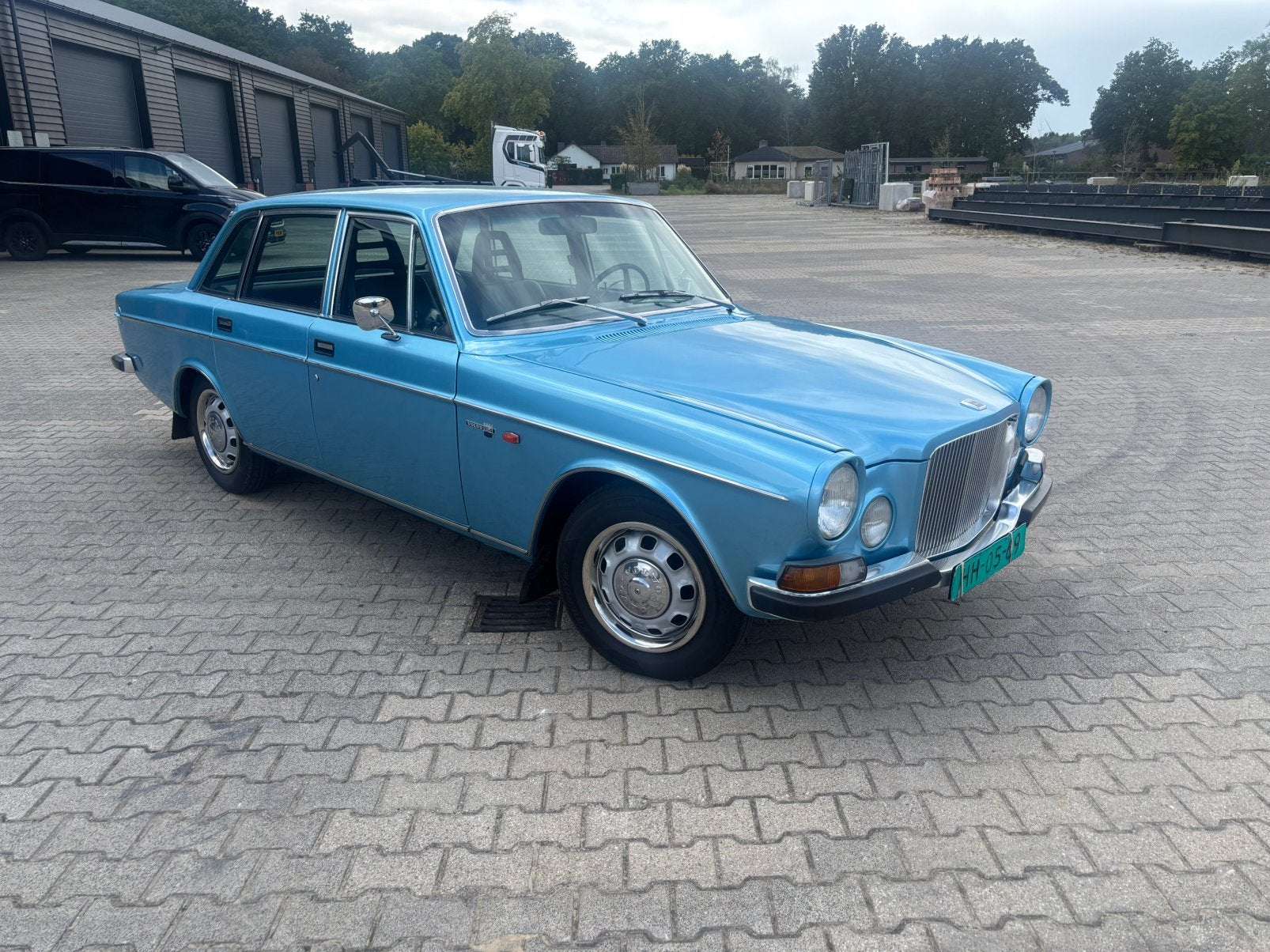 Gerestaureerde Volvo 164 volledig nieuw opgebouwd, Auto's, Achterwielaandrijving, Zwart, Blauw, Leder