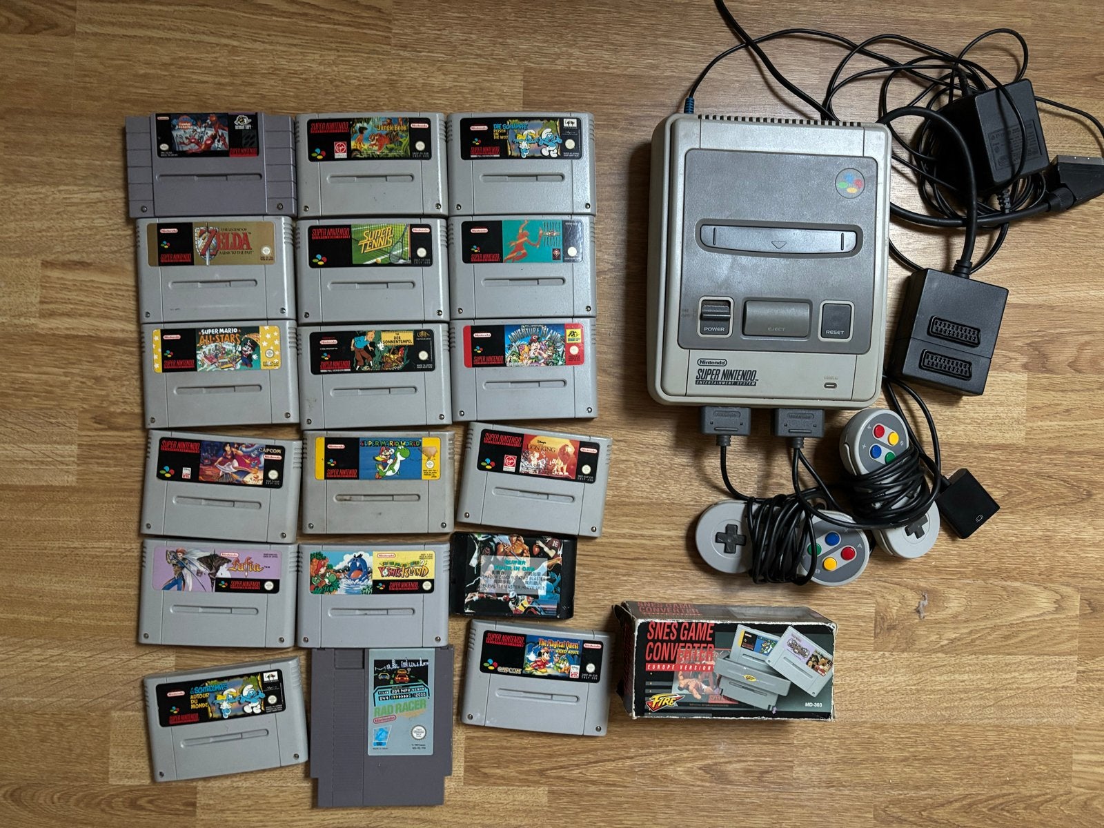 Super Nintendo Entertainment System (SNES) met 18 games, Spelcomputers en Games, Games | Nintendo Super NES, Avontuur en Actie