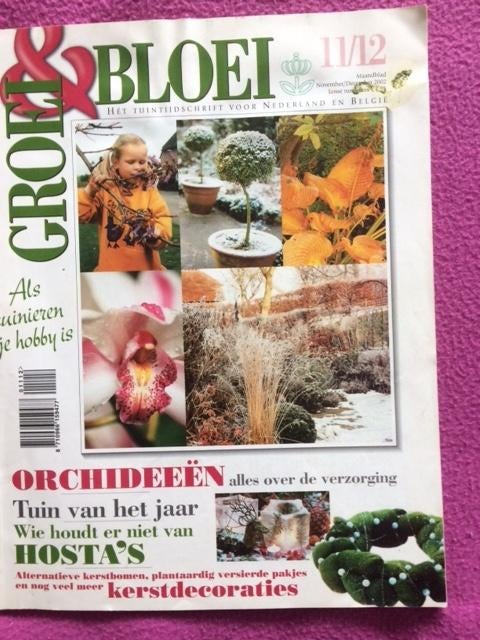 tijdschrift Groei en bloei nov 2002, Ophalen of Verzenden, Gelezen, Wetenschap en Natuur