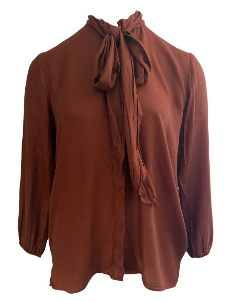 Sissy Boy blouse S, Maat 38/40 (M), Bruin, Verzenden, Zo goed als nieuw