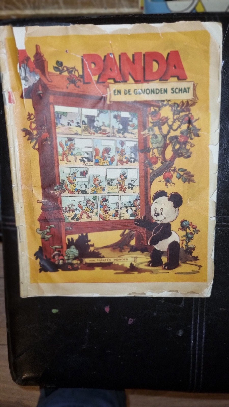 Panda en de Gevonden Schat - Vintage Stripboek, Boeken, Stripboeken, Ophalen of Verzenden