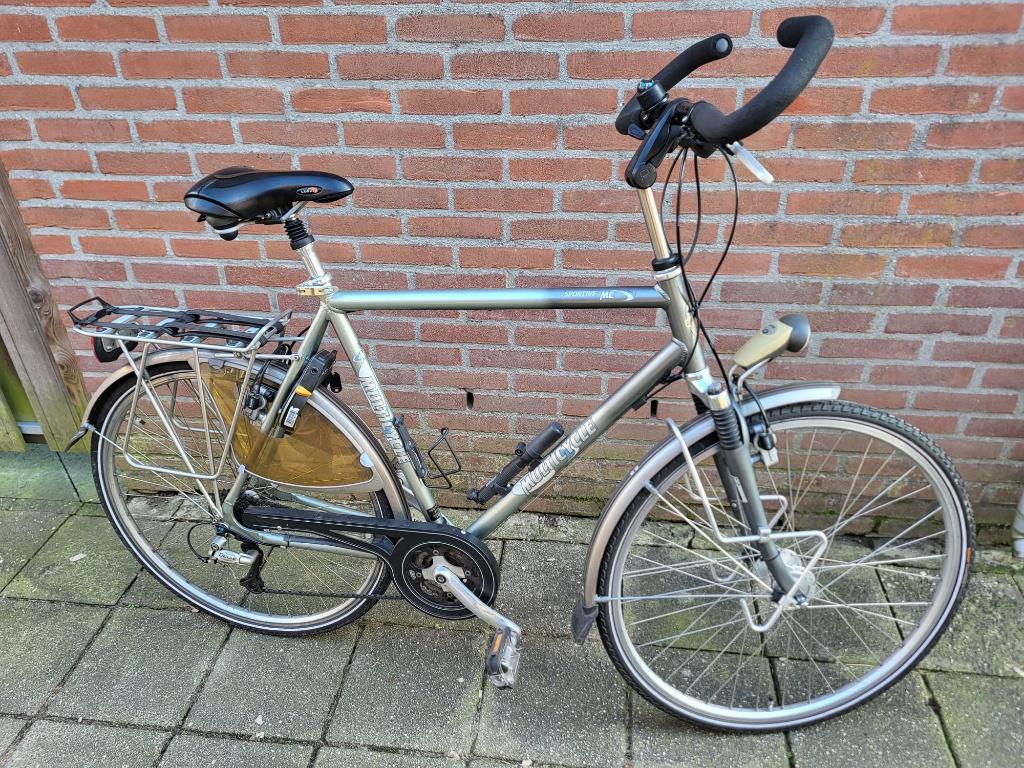 Multicycle sportive, Gebruikt, Velgrem, Versnellingen, 57 tot 61 cm