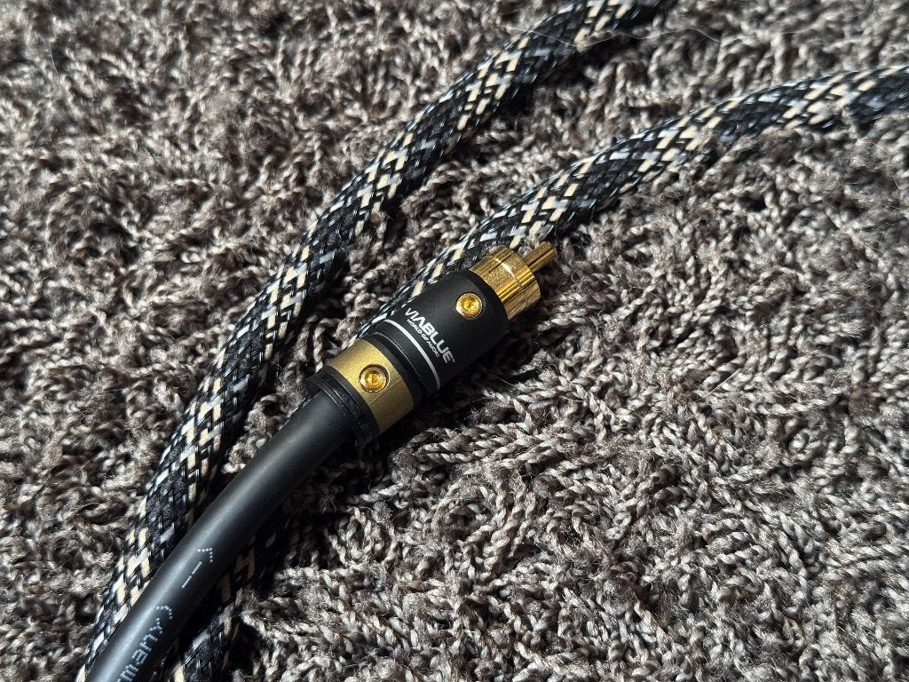 ViaBlue NF-B / Subwoofer kabel 2.7 meter, Ophalen of Verzenden, Gebruikt, 2 tot 5 meter, Overige kabels
