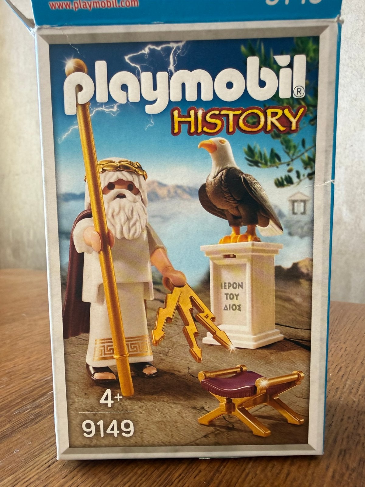 Playmobil History 9149 Zeus, Complete set, Zo goed als nieuw, Historisch, Ophalen of Verzenden