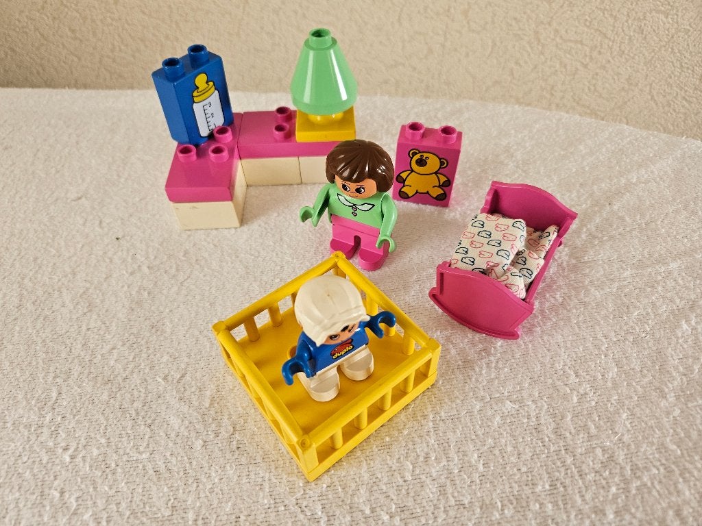 Lego Duplo 2787 babykamer, City, Ophalen of Verzenden, Zo goed als nieuw, Compleet