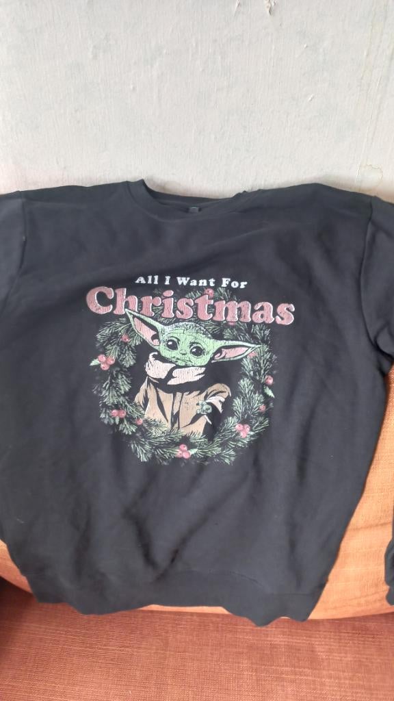 Kerst trui Star Wars Yoda Grogu S, Ophalen of Verzenden, Nieuw, Overige typen