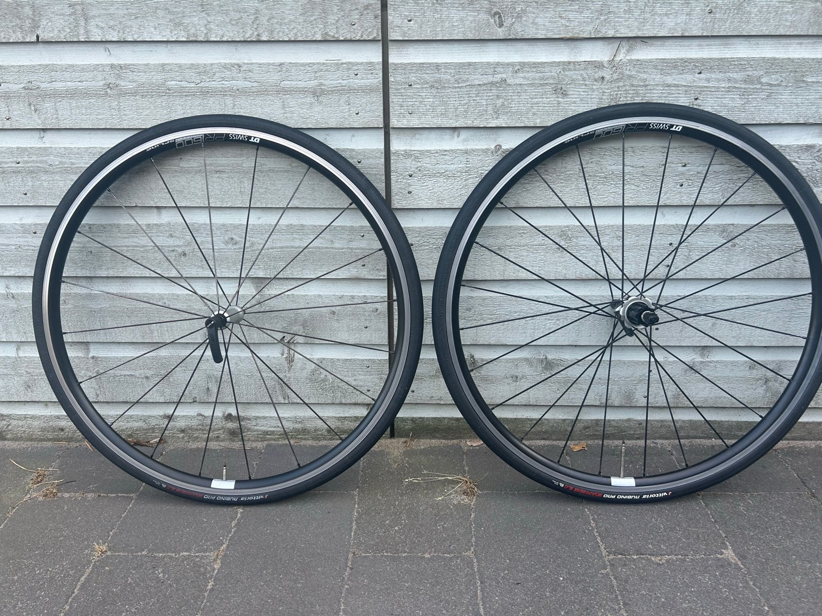 DT Swiss PR 1600 Spline Wielset Racefiets, Wiel, Ophalen of Verzenden, Zo goed als nieuw, Aluminium