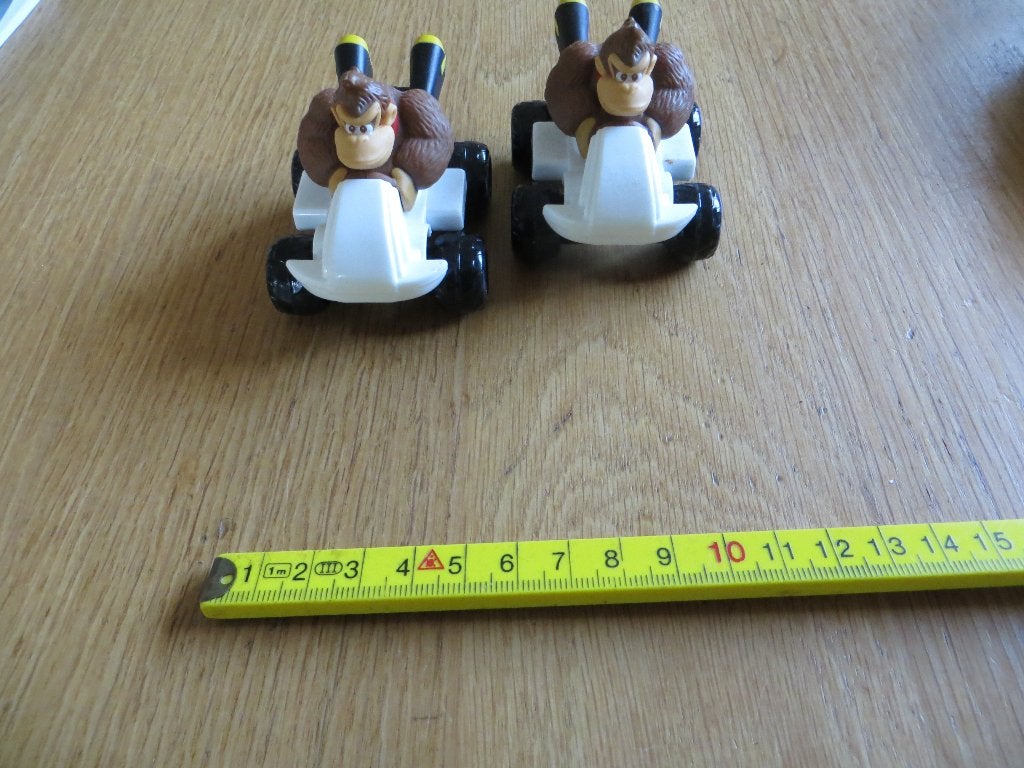 Donkey Kong in een witte Mario KArt, Ophalen of Verzenden, Gebruikt