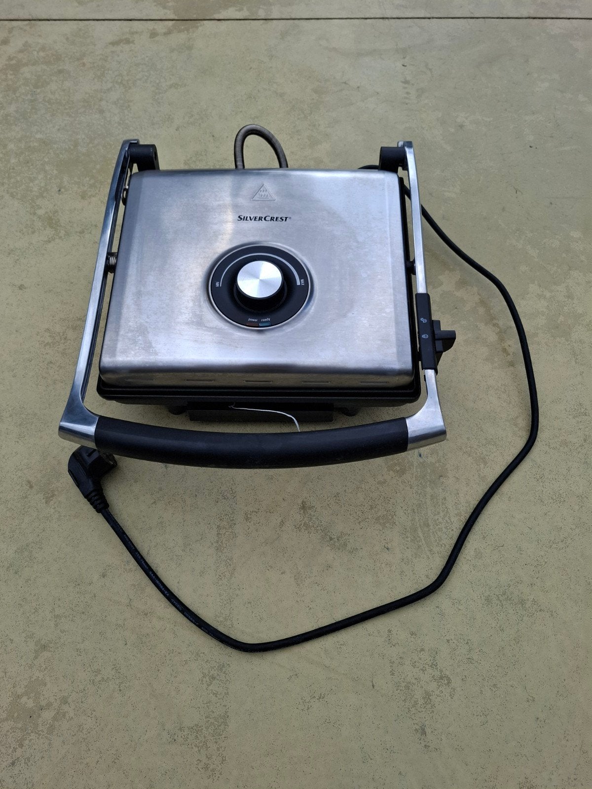 Silvercrest Contactgrill/Tosti-ijzer met temperatuurregeling, Ophalen