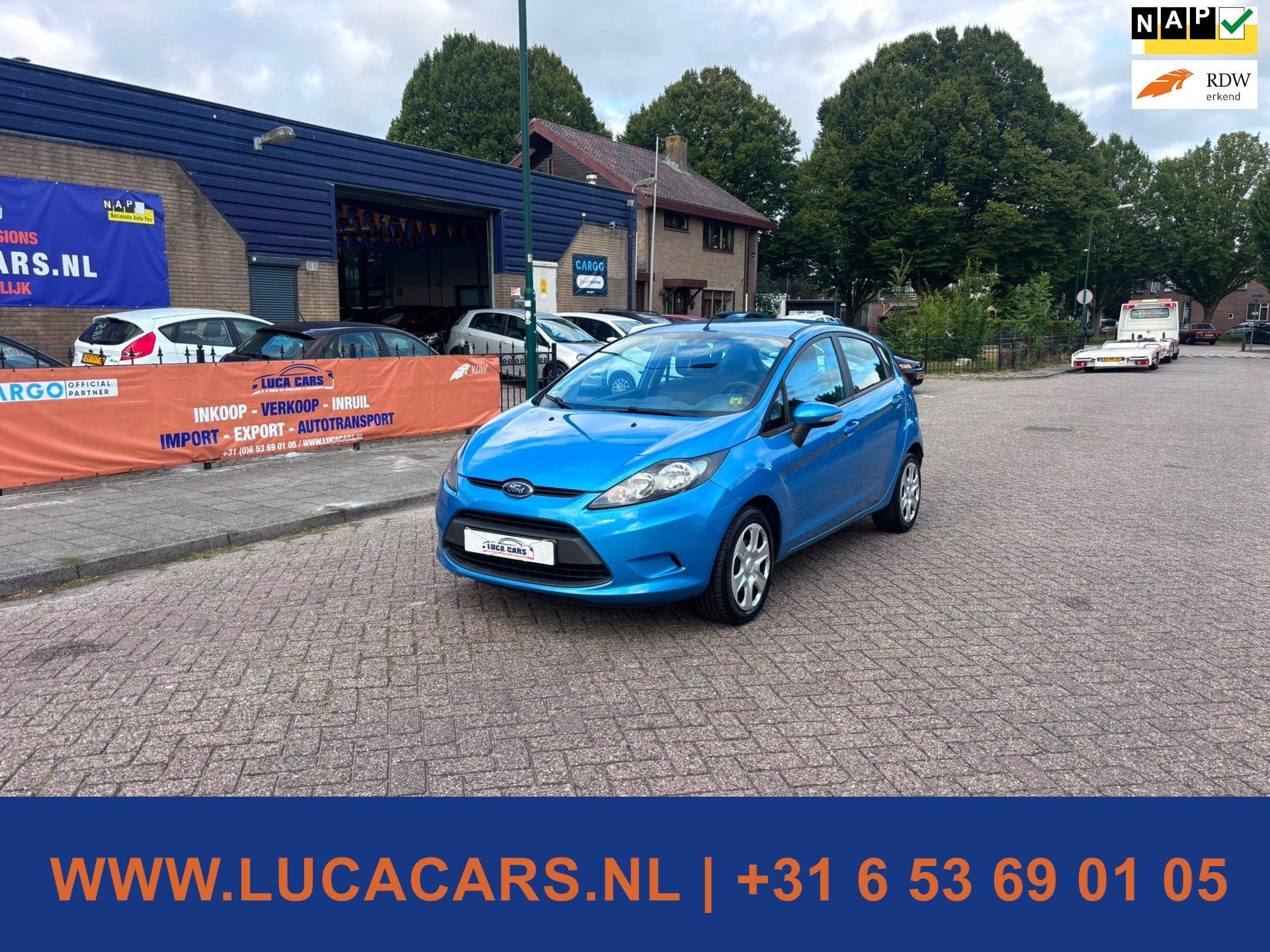 Ford Fiesta 1.25 Limited 2X SLEUTEL + BOEKJES!, Voorwielaandrijving, 1242 cc, 4 cilinders, Origineel Nederlands