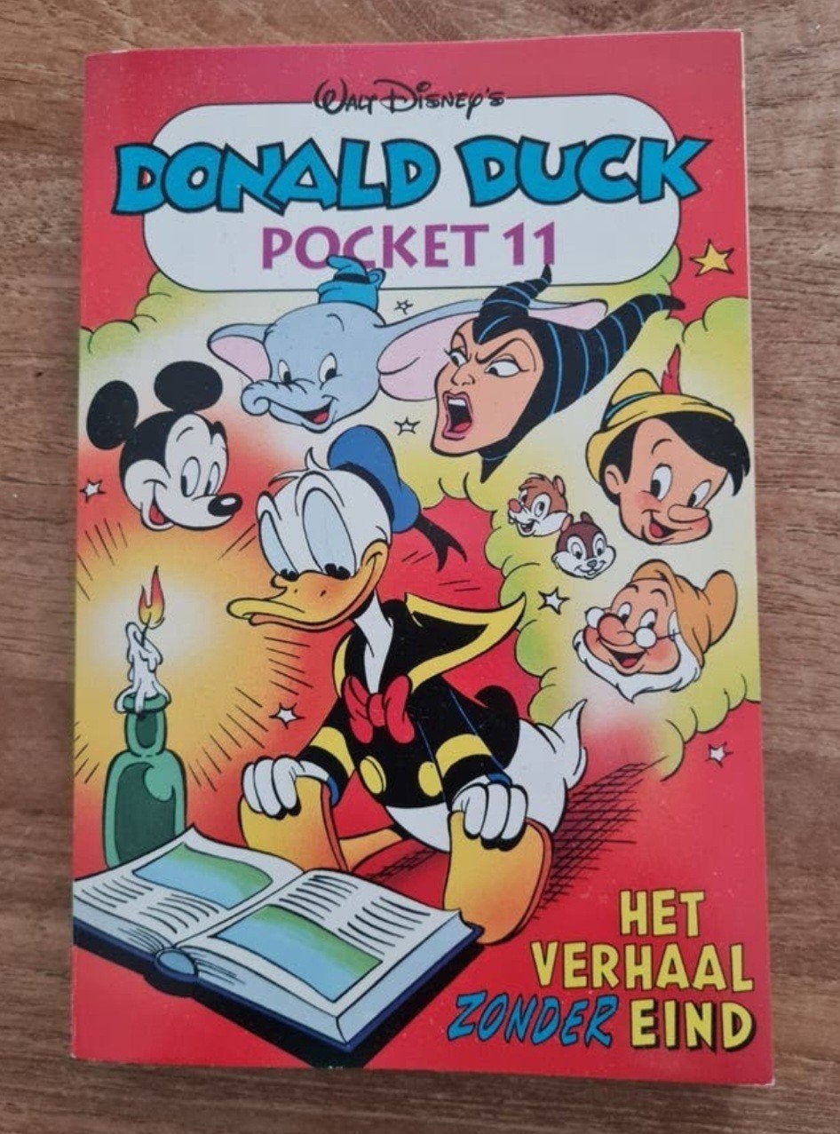 Donald Duck Pocket 11: Het Verhaal Zonder Eind, Eén stripboek, Verzenden, Gelezen, Walt Disney