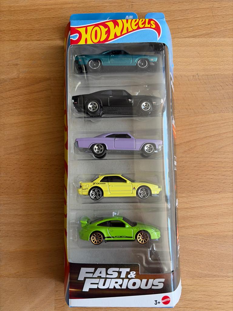 Hot Wheels Fast & Furious 5-pack - Nieuw in verpakking, Ophalen of Verzenden, Nieuw
