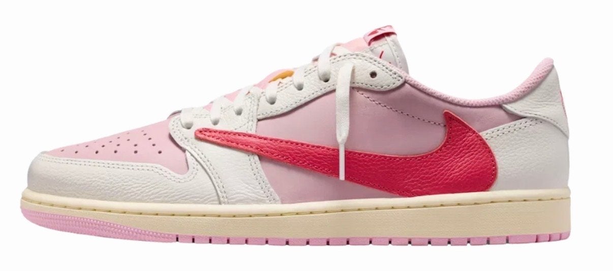 Nike x Travis Scott ‘Tropical Sail’, Ophalen of Verzenden, Nieuw, Roze, Sneakers of Gympen