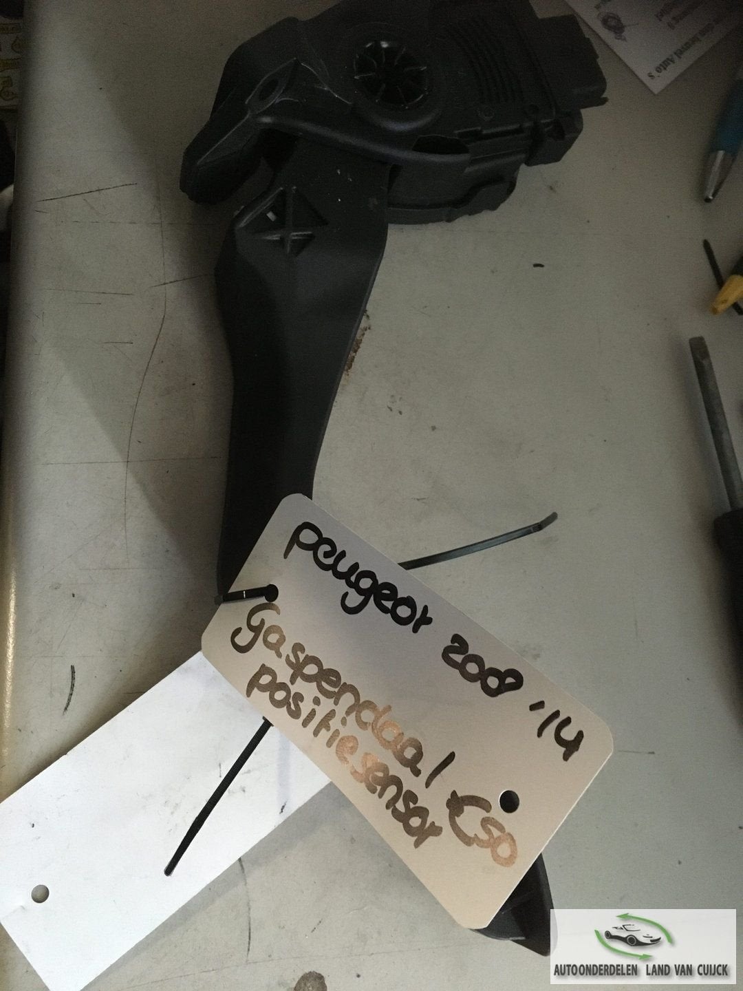 Peugeot 208 2014 Gaspedaal positiesensor, Gebruikt, -, -, Ophalen of Verzenden