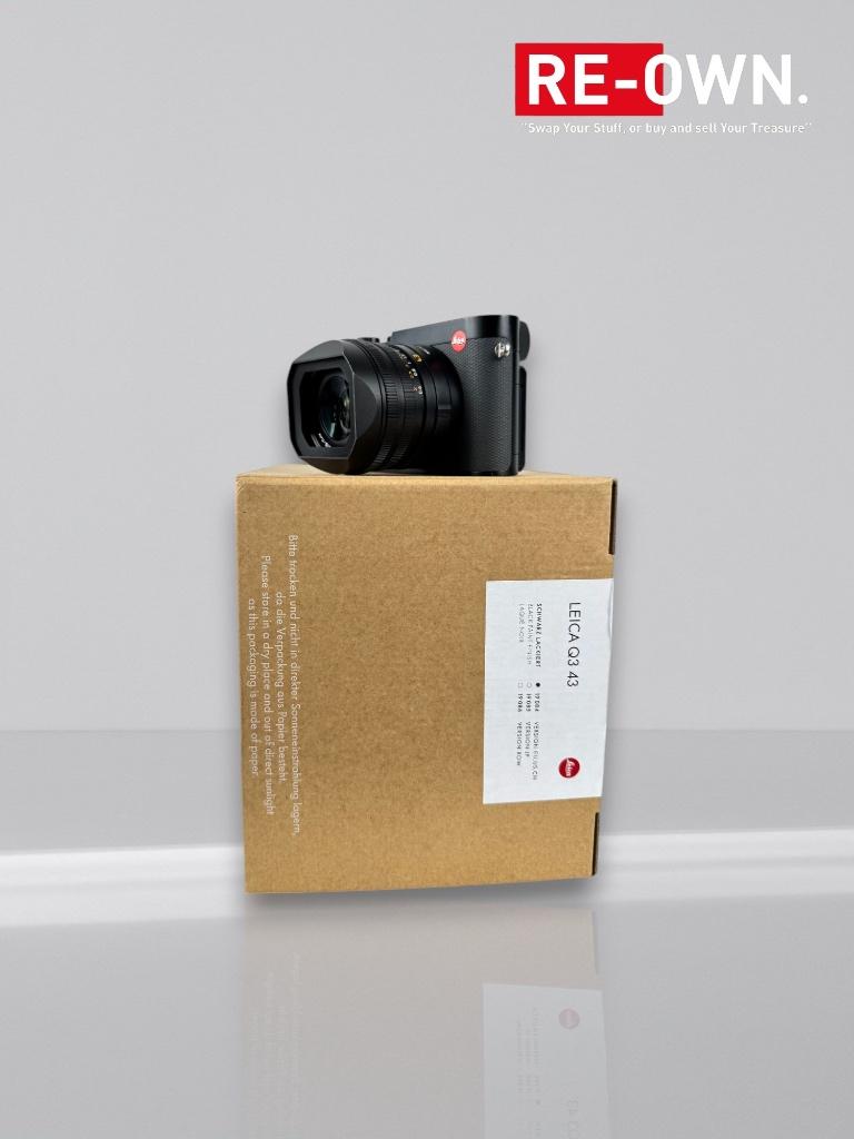 Leica Q3 43mm (aankoopbon + doos + garantie) Ruil in!