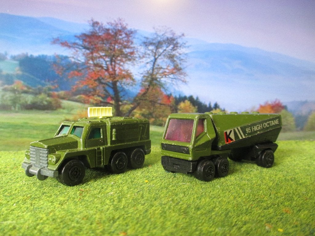 1977 Two-Pack TP-14: Badger radarwagen & Freeway Gas Tanker, Ophalen of Verzenden, Zo goed als nieuw, Auto