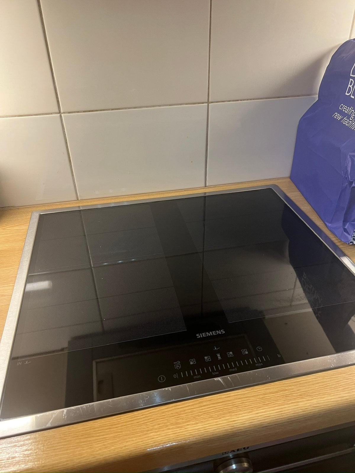Siemens iQ700 - EX645FXC1E - Inductie kookplaat - 60 cm, Witgoed en Apparatuur, Kookplaten, Gebruikt, Inbouw, Inductie, 4 kookzones