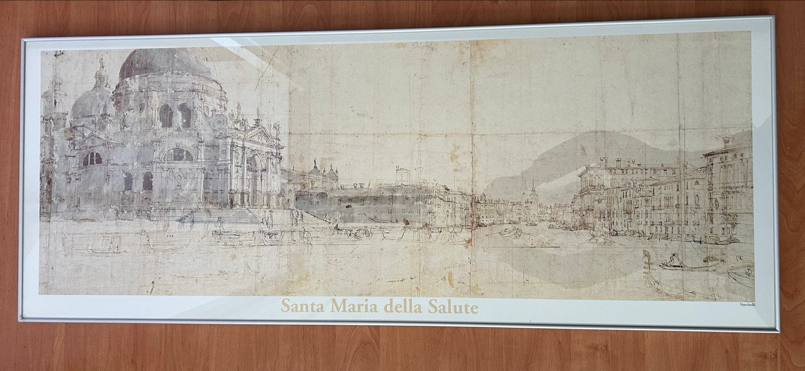 Santa Maria della Salute - Ingelijste Print/Reproductie, Ophalen, Print, Print/reproductie, Ingelijst