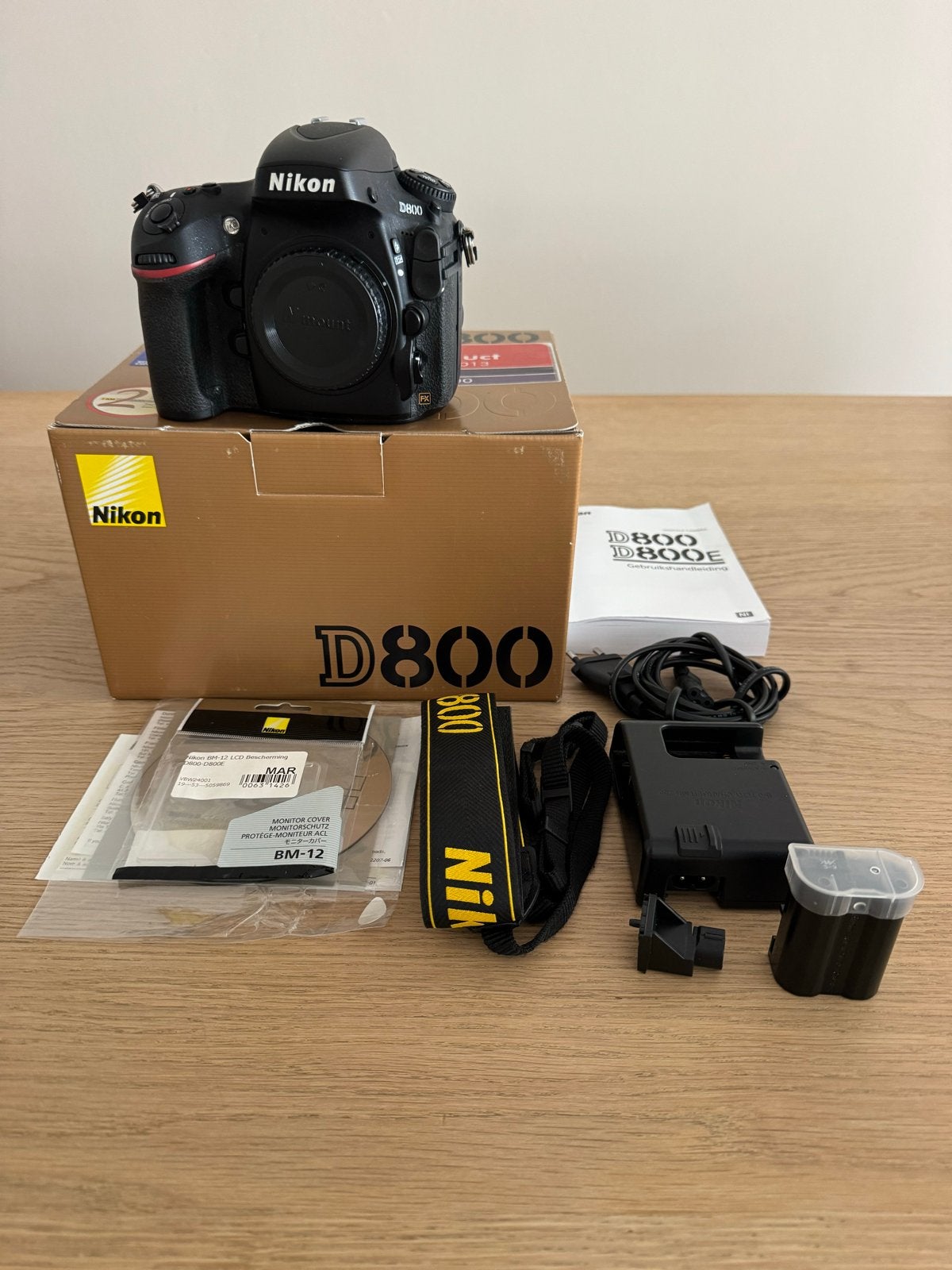 Nikon D800, 15604 clicks, Ophalen, Spiegelreflex, Zo goed als nieuw, Nikon