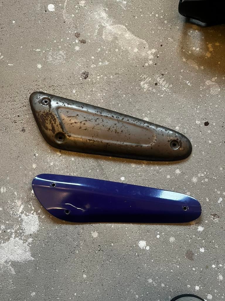 Hitteschild pot uitlaat 125/180cc, Ophalen of Verzenden