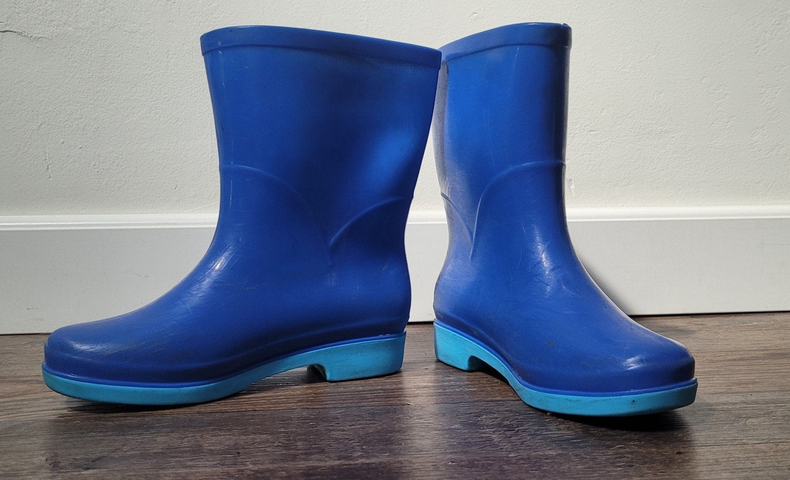 Hema blauwe laarsjes maat 33, Kinderen en Baby's, Kinderkleding | Overige, Ophalen of Verzenden, Gebruikt, Hema, Jongen of Meisje