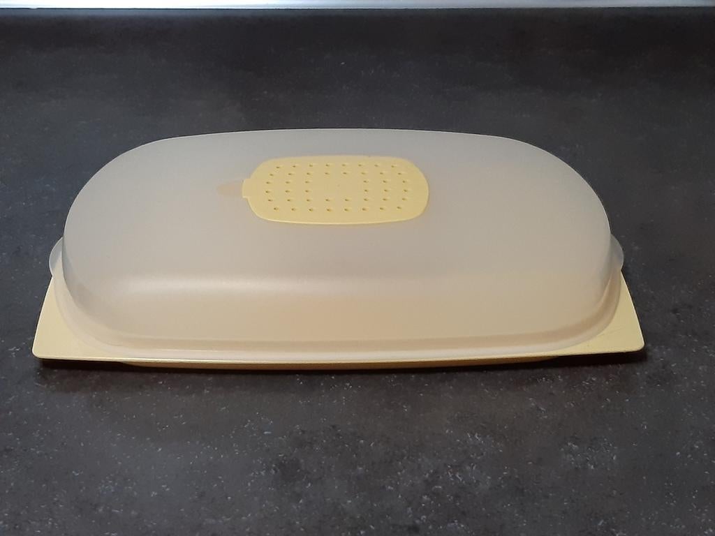 Tupperware platte kaas doos / cheese smart nr 2 uitmuntend, Ophalen of Verzenden, Overige typen