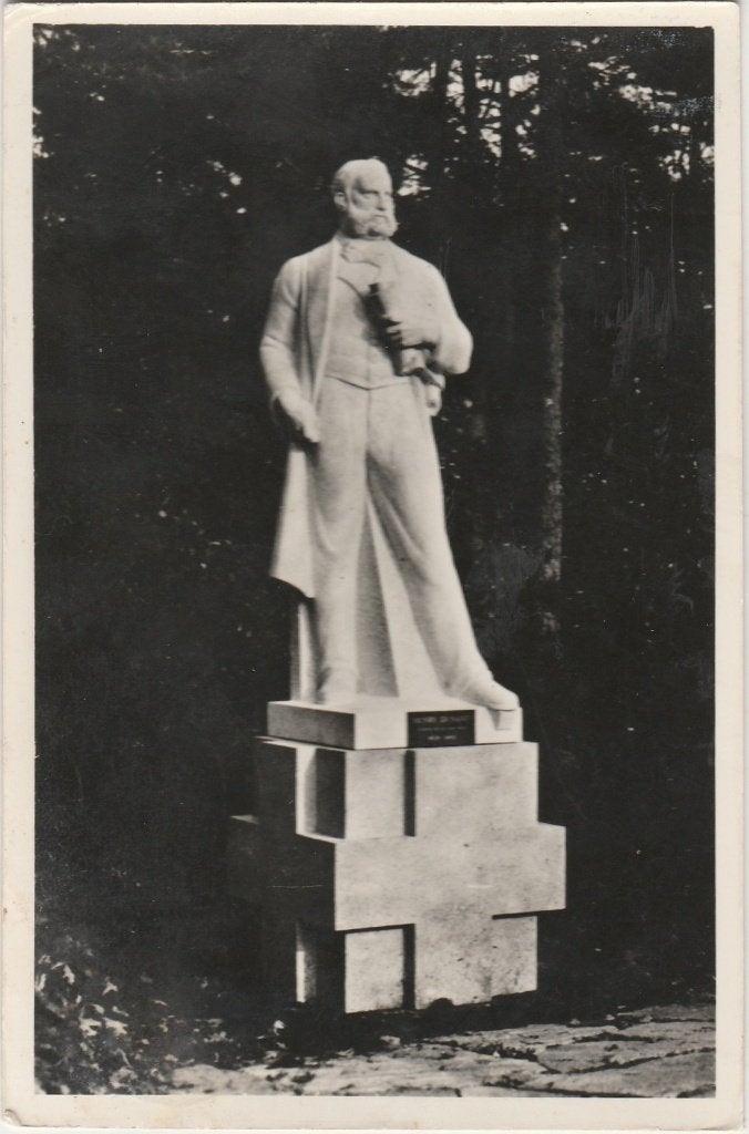 ZEIST Standbeeld Henry Dunant, Verzenden, 1960 tot 1980, Gelopen, Utrecht