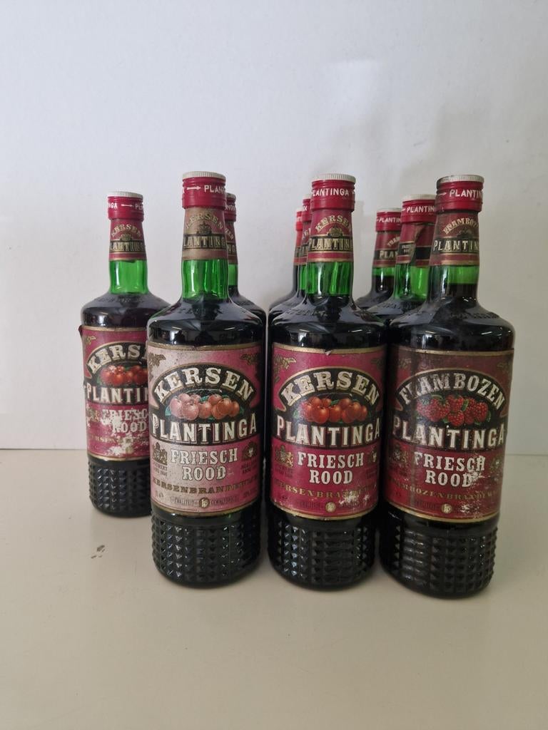 10x vintage Plantinga brandenwijn, Ophalen, Frankrijk