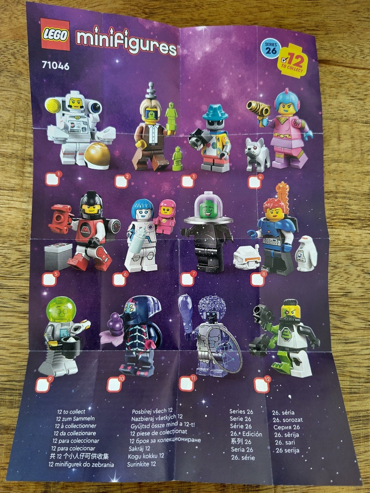 LEGO Minifiguren Serie 26 Ruimte Avonturier met hond, Inclusief minifiguren, Lego, Ophalen of Verzenden, Zo goed als nieuw