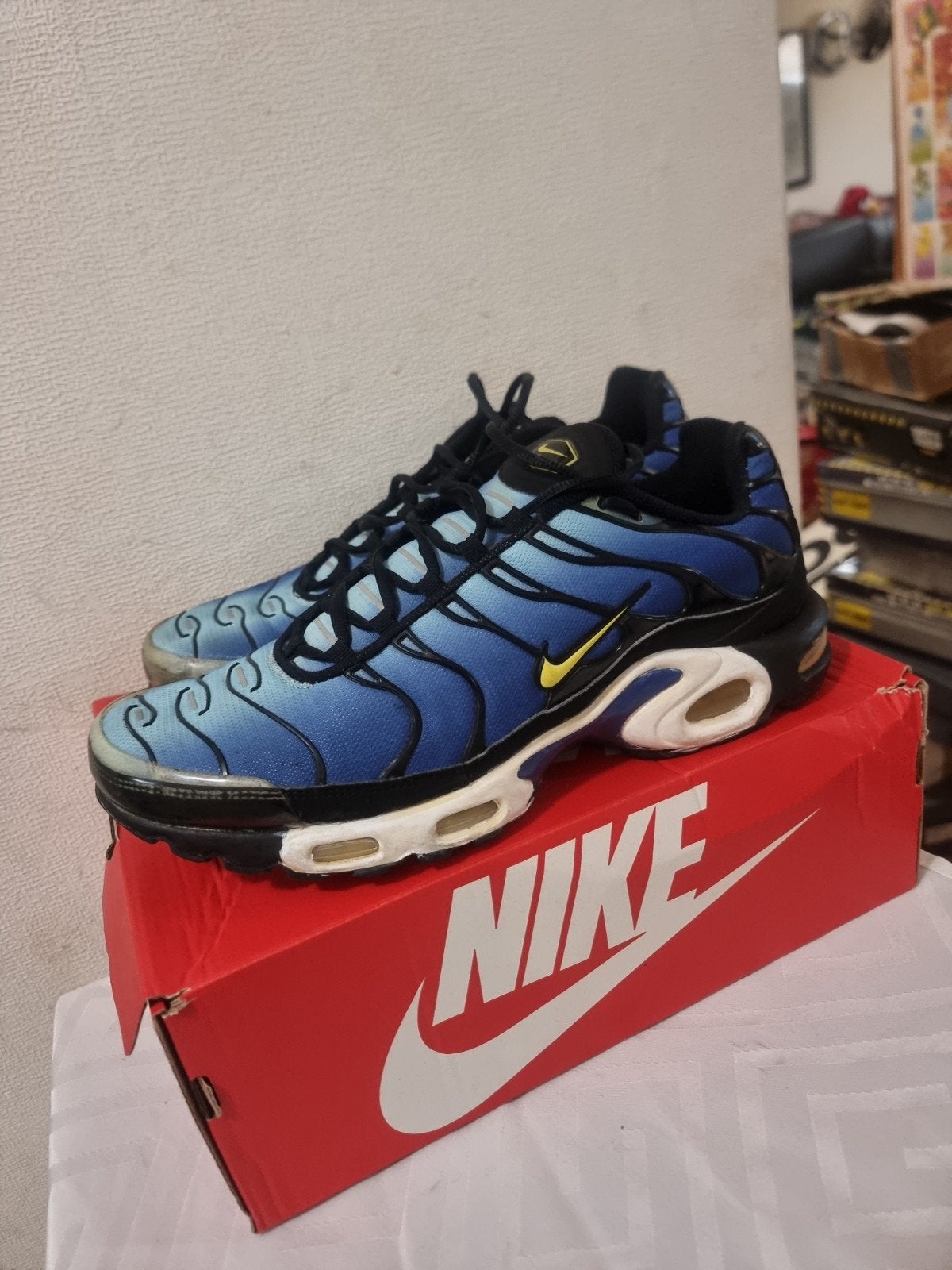 Zeldzame Nike Air Max Plus Hyper Blue - Maat 47.5, Kleding | Heren, Ophalen of Verzenden, Oscagio-Retail sneakers, Onbekend, Onbekend