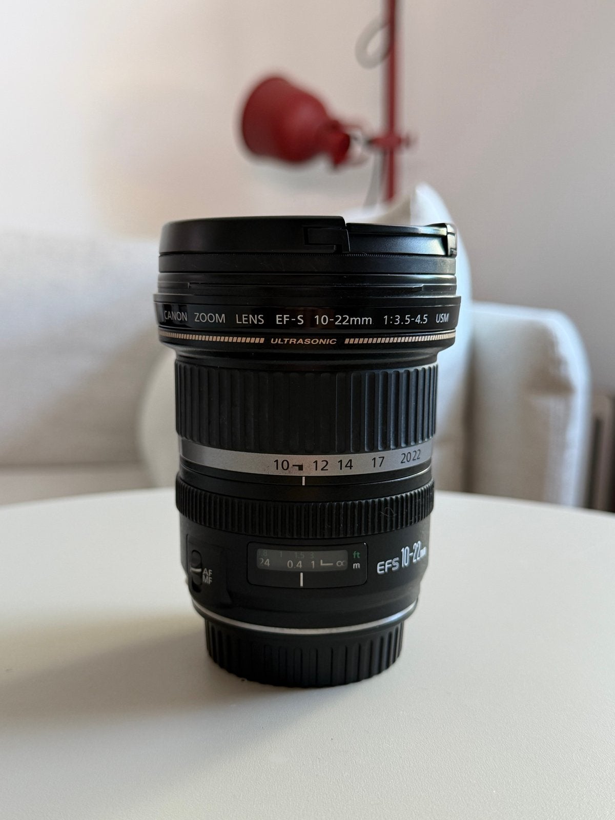 Canon EF-S 10-22mm f/3.5-4.5 USM, Audio, Tv en Foto, Fotografie | Lenzen en Objectieven, Canon, Autofocus, Zo goed als nieuw, Canon EF-S