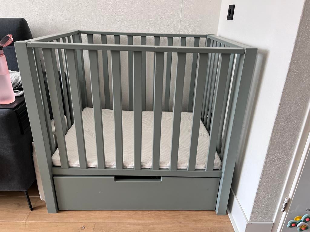 Babybox met lade, Kinderen en Baby's, Boxen, Ophalen, Gebruikt, Rechthoekig, In hoogte verstelbaar
