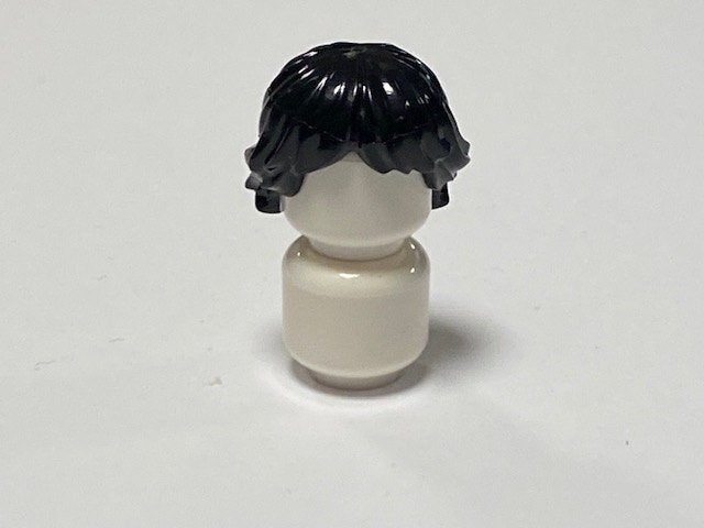 Lego nieuw zwart warrig haar in laagjes, Overige thema's, Lego, Nieuw, Ophalen of Verzenden