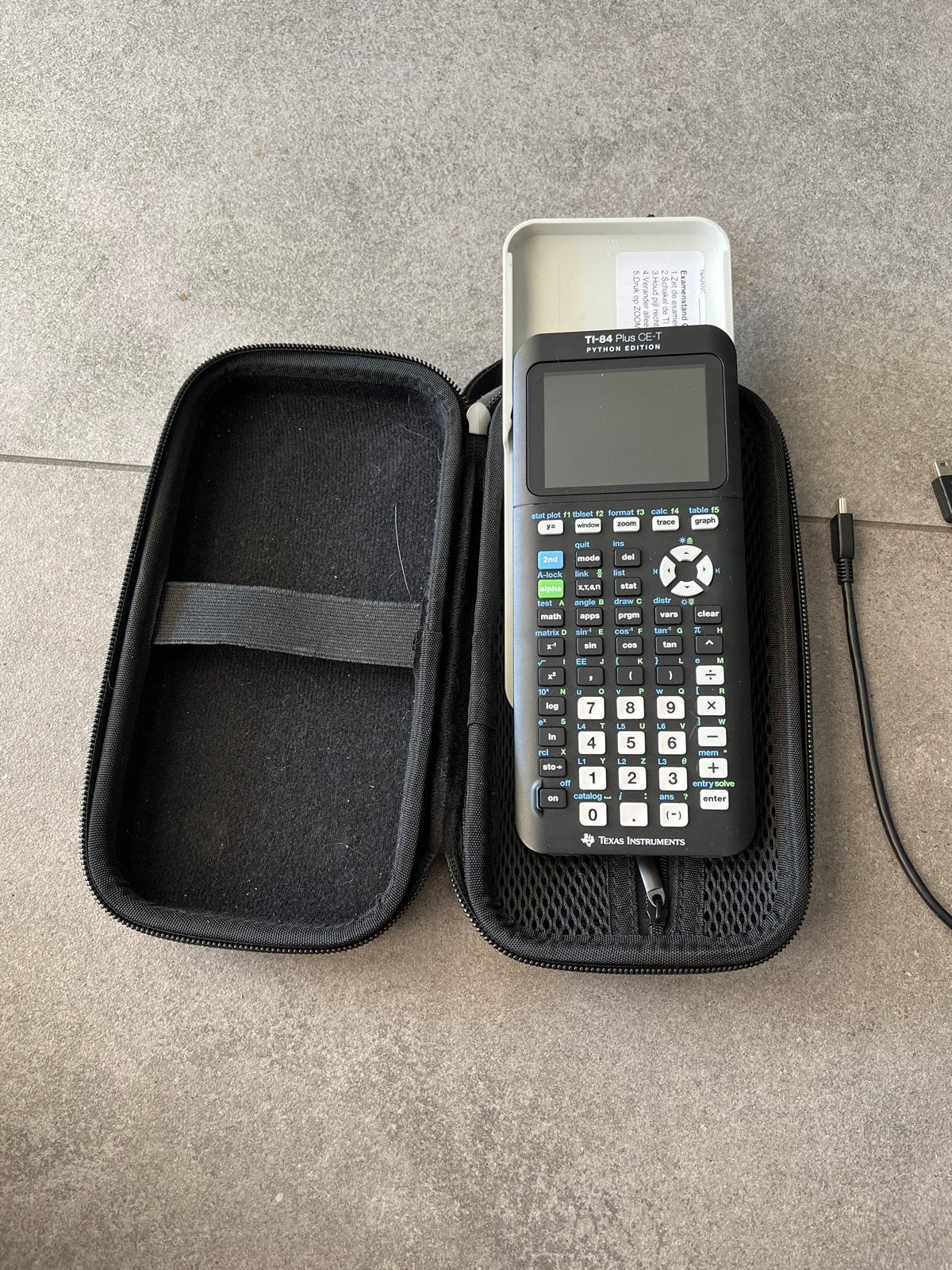 TI-84 Plus CE-T Grafisch rekenmachine, Diversen, Rekenmachines, Ophalen of Verzenden