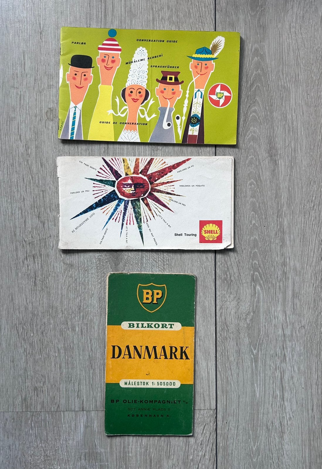 Wegenkaarten olie bedrijven., Gelezen, Frankrijk, Ophalen of Verzenden, Landkaart