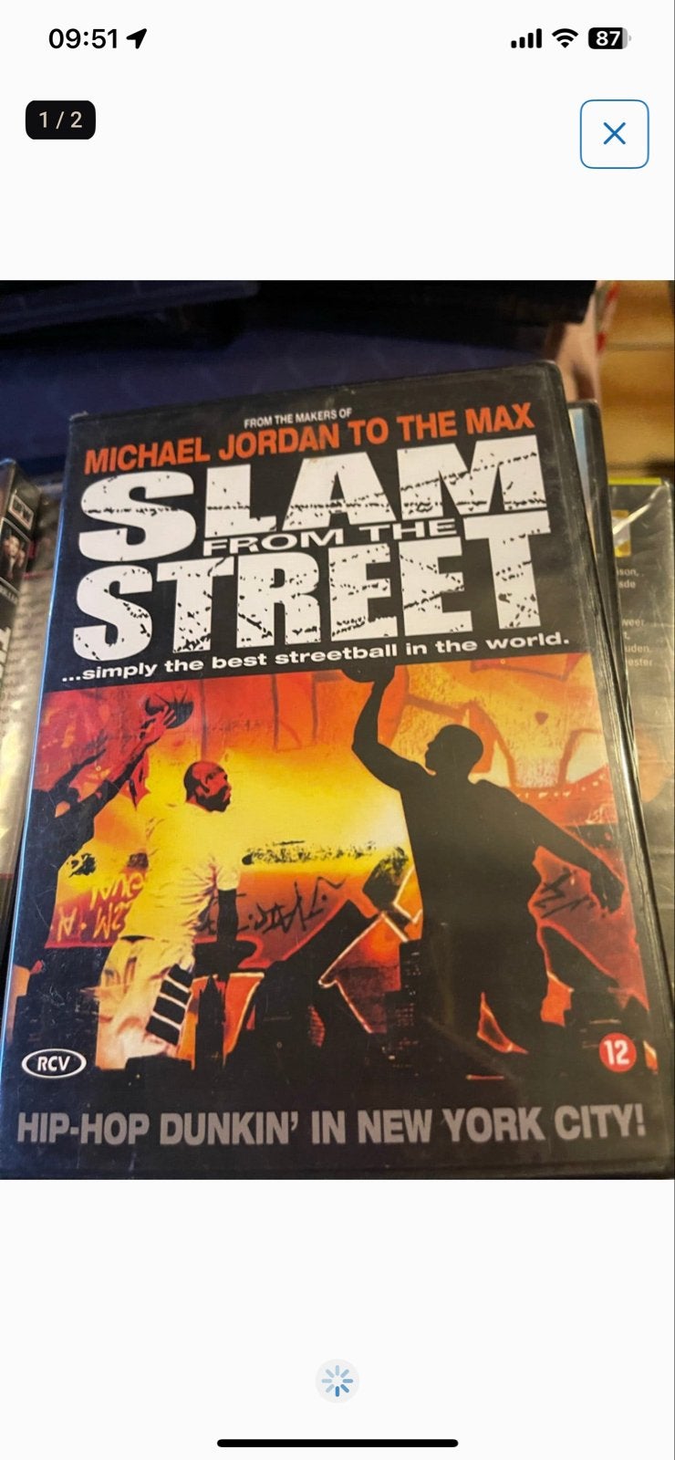 Slam From The Street - Hip-Hop Dunkin' in New York City!, Cd's en Dvd's, Nederlands, Ophalen of Verzenden, Vanaf 12 jaar, Inclusief doosje