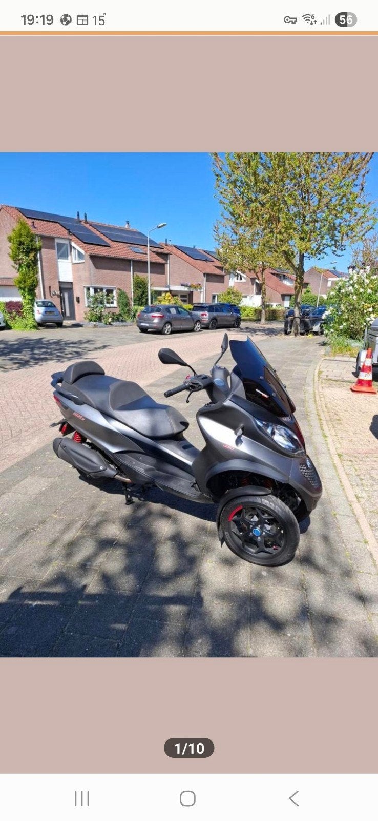 Piaggio mp3 350 sport 2019, Ophalen