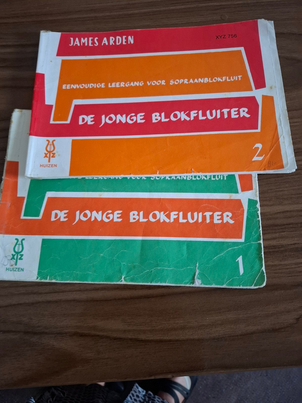 De Jonge Blokfluiter - James Arden (deel 1 & 2), Gebruikt, Overige genres, Les of Cursus, Ophalen of Verzenden