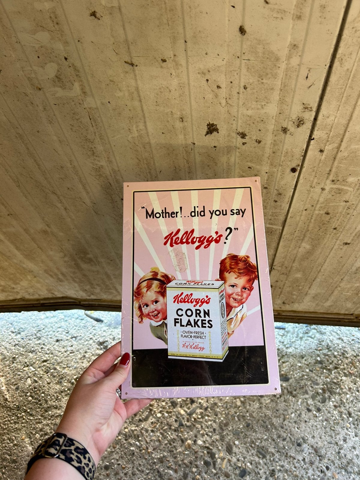 Kellogg’s bordje, Ophalen of Verzenden, Zo goed als nieuw