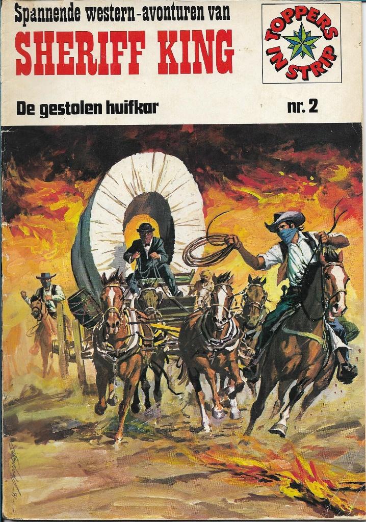 Sheriff King nr. 2 - De gestolen huifkar, Eén stripboek, Verzenden, Gelezen