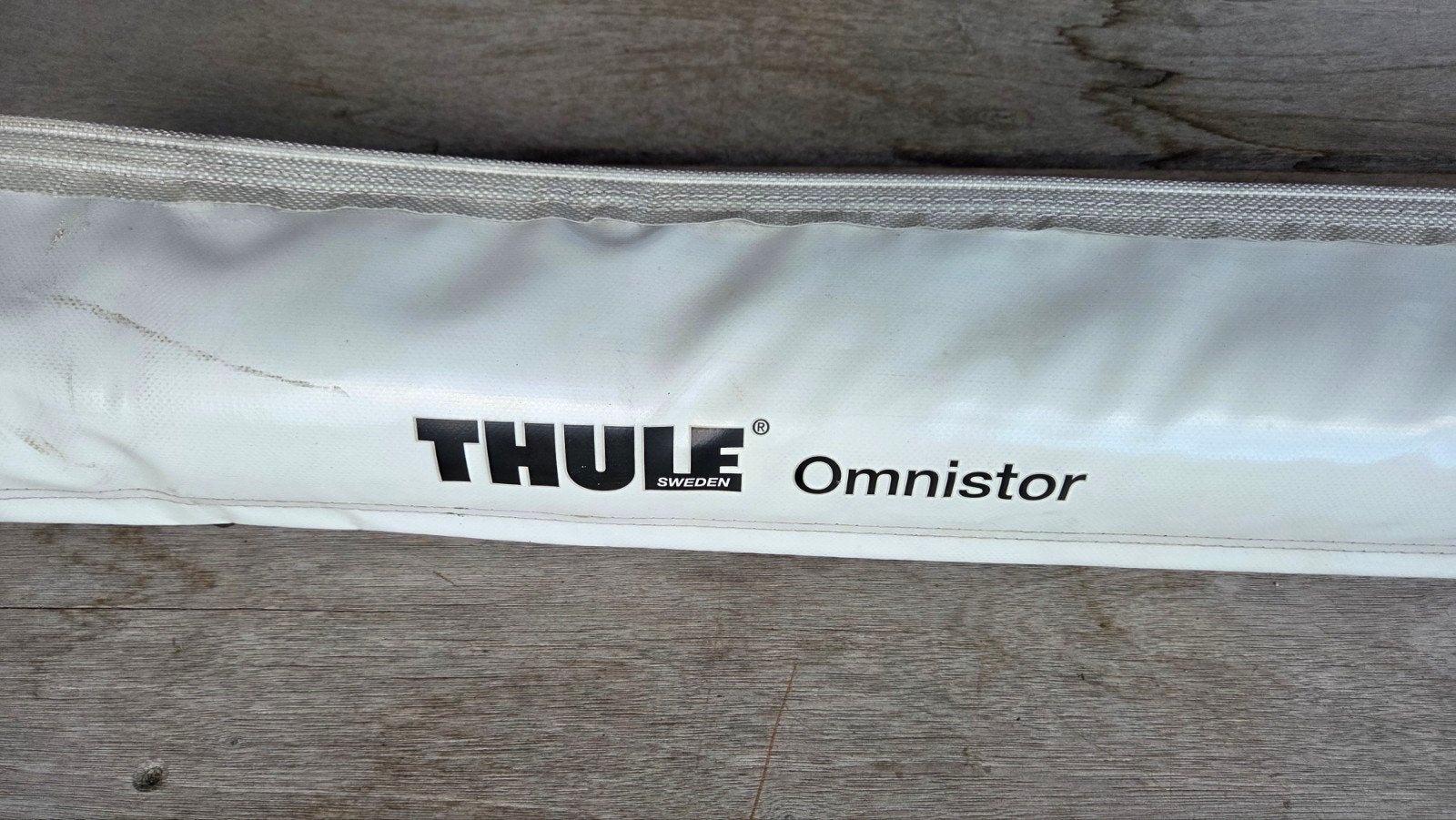 Thule Omnistor 1200 luifel inclusief rafters - zakluifel, Ophalen, Gebruikt, PVC, Thule