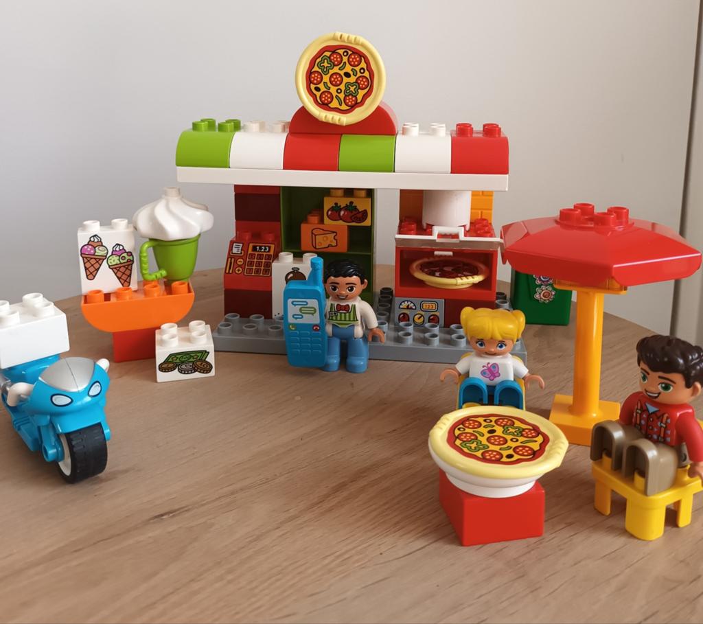 LEGO Duplo Pizzeria 10834 - Eten & Drinken, Ophalen of Verzenden, Gebruikt, Overige merken