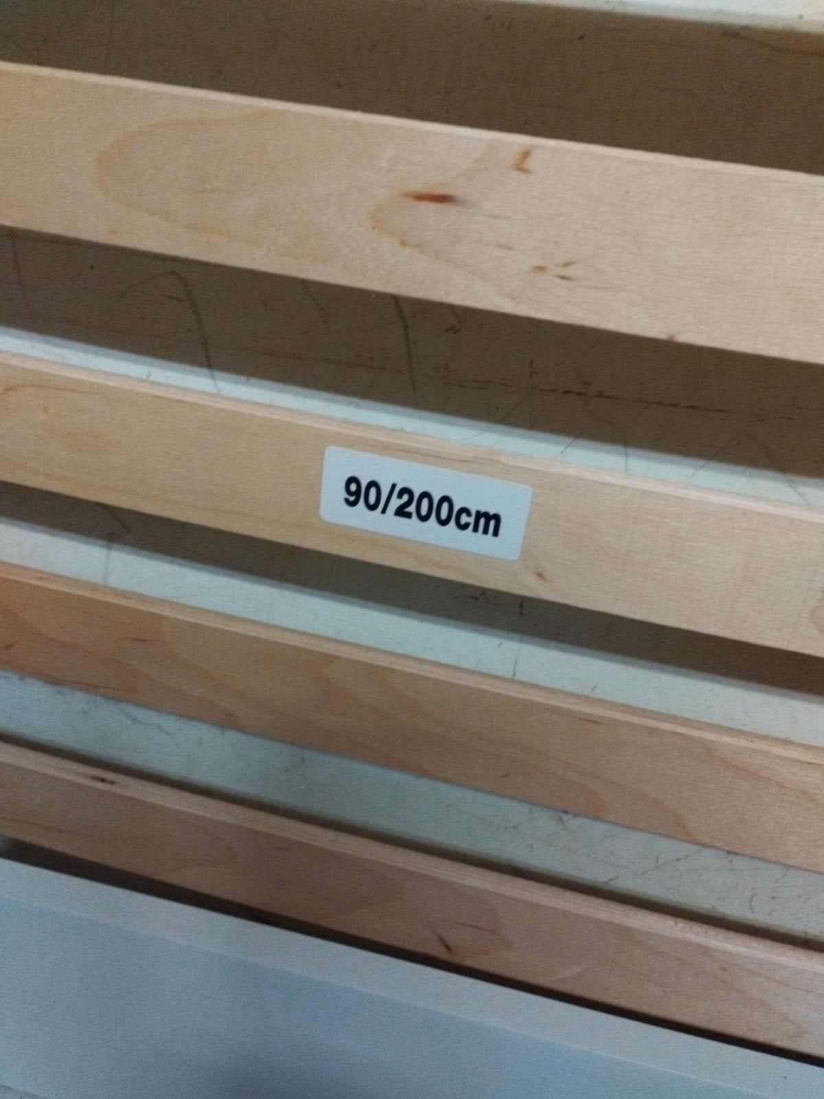 Kajuitbed 90 x 200, hoog bed met kastjes, tienerbed, Huis en Inrichting, Slaapkamer | Bedden, Ophalen, Gebruikt, 200 cm, 90 cm