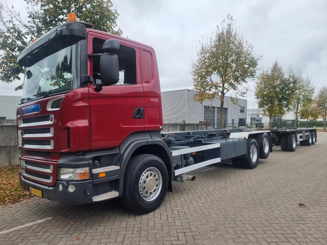 Scania R480 NCH Container combinatie (bj 2008), Auto's, Vrachtwagens, Scania, Origineel Nederlands, Bedrijf, Diesel
