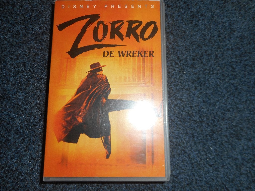 ZORRO DE GEMASKERDE BANDIET! Mooie Disney Speelfilm Op VIDEO, Verzenden, Alle leeftijden, Zo goed als nieuw, Actie en Avontuur