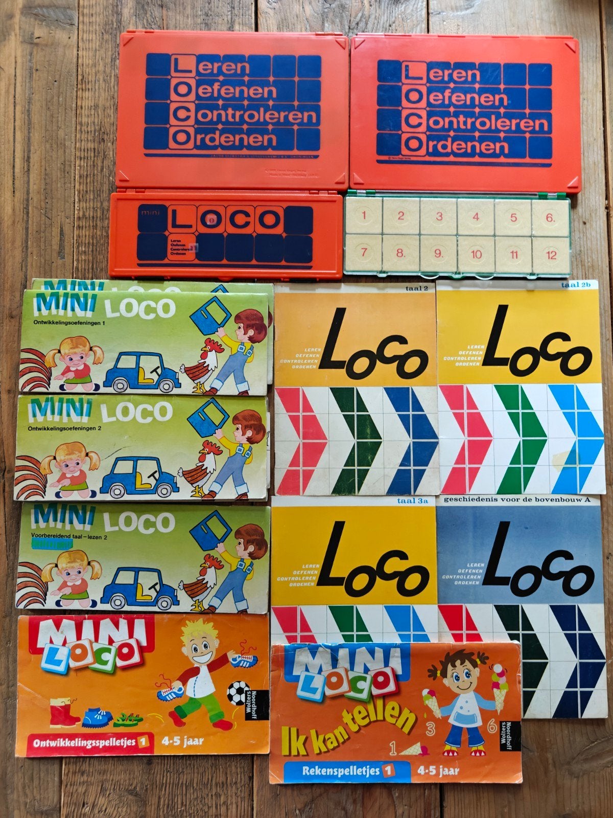 15 Loco items., Kinderen en Baby's, Speelgoed | Educatief en Creatief, Ophalen of Verzenden, Jacob Dijkstra., Jacob Dijkstra.